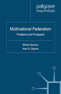 Enlarge image Cover: Multinational Federalism - Palgrave Macmillan