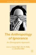 Cover: The Anthropology of Ignorance - Palgrave MacMillan