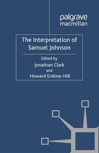 Enlarge image Cover: The Interpretation of Samuel Johnson - Palgrave Macmillan