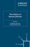 Cover: The Politics of Samuel Johnson - Palgrave Macmillan