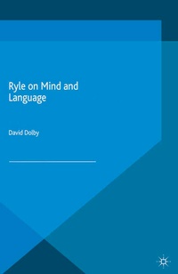 Enlarge image Cover: Ryle on Mind and Language - Palgrave Macmillan