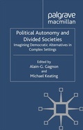 Cover: Political Autonomy and Divided Societies - Palgrave Macmillan