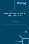 Cover: The Gothic and the Rule of the Law, 1764-1820 - Palgrave Macmillan
