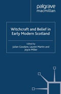 Cover: Witchcraft and belief in Early Modern Scotland - Palgrave Macmillan