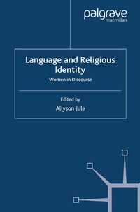 Enlarge image Cover: Language and Religious Identity - Palgrave Macmillan