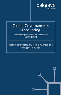 Enlarge image Cover: Global Governance in Accounting - Palgrave Macmillan