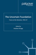 Cover: The Uncertain Foundation - Palgrave Macmillan