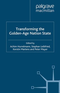 Enlarge image Cover: Transforming the Golden-Age Nation State - Palgrave Macmillan