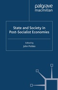 Cover: State and Society in Post-Socialist Economies - Palgrave Macmillan