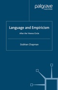 Cover: Language and Empiricism - After the Vienna Circle - Palgrave Macmillan