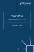Cover: Freud's Drive: Psychoanalysis, Literature and Film - Palgrave Macmillan