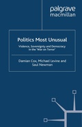 Cover: Politics Most Unusual - Palgrave Macmillan