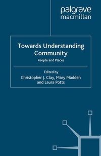 Enlarge image Cover: Towards Understanding Community - Palgrave Macmillan