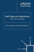 Cover: Rabies in Britain - Palgrave Macmillan