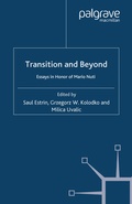 Cover: Transition and Beyond - Palgrave Macmillan