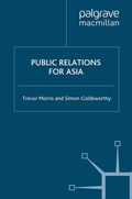 Cover: Public Relations for Asia - Palgrave Macmillan