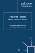 Cover: Enduring Success - Palgrave Macmillan