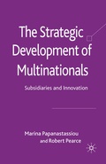 Cover: The Strategic Development of Multinationals - Palgrave Macmillan
