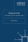 Cover: Doing Security - Palgrave Macmillan