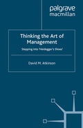 Cover: Thinking The Art of Management - Palgrave Macmillan