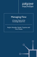 Cover: Managing Flow - Palgrave Macmillan