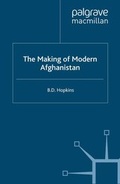 Cover: The Making of Modern Afghanistan - Palgrave Macmillan