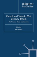 Cover: Church and State in 21st Century Britain - Palgrave Macmillan