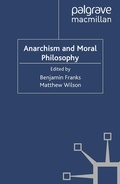 Cover: Anarchism and Moral Philosophy - Palgrave Macmillan