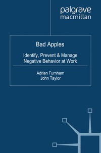 Enlarge image Cover: Bad Apples - Palgrave Macmillan