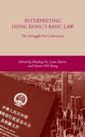 Cover: Interpreting Hong Kong's Basic Law: The Struggle for Coherence - Palgrave MacMillan