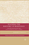 Cover: Teaching the Rhetoric of Resistance - Palgrave MacMillan