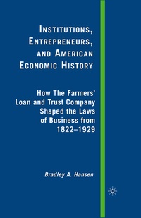 Abbildung von: Institutions, Entrepreneurs, and American Economic History - Palgrave MacMillan