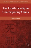 Cover: The Death Penalty in Contemporary China - Palgrave MacMillan