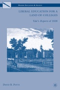 Cover: Liberal Education for a Land of Colleges - Palgrave MacMillan