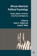 Cover: African-American Political Psychology - Palgrave MacMillan