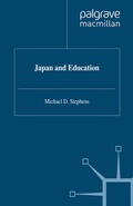 Cover: Japan and Education - Palgrave Macmillan