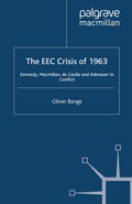 Cover: The EEC Crisis of 1963 - Palgrave Macmillan