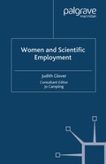 Cover: Women and Scientific Employment - Palgrave Macmillan