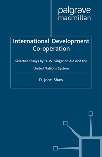 Enlarge image Cover: International Development Co-operation - Palgrave Macmillan