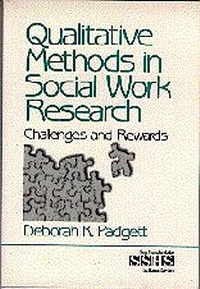 Enlarge image Cover: Qualitative Methods in Social Work Research - SAGE Publications Inc