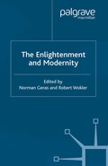 Cover: Enlightenment and Modernity - Palgrave Macmillan
