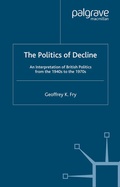 Cover: The Politics of Decline - Palgrave Macmillan