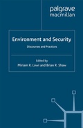 Cover: Environment and Security - Palgrave Macmillan