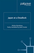 Cover: Japan at a Deadlock - Palgrave Macmillan