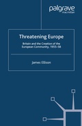Cover: Threatening Europe - Palgrave Macmillan