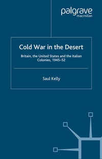 Enlarge image Cover: Cold War in the Desert - Palgrave Macmillan