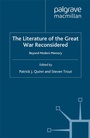Cover: The Literature of the Great War Reconsidered - Palgrave Macmillan