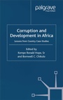 Cover: Corruption and Development in Africa - Palgrave Macmillan