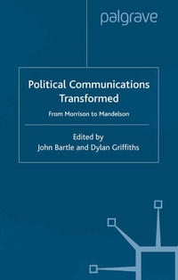 Enlarge image Cover: Political Communications Transformed - Palgrave Macmillan