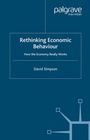 Cover: Rethinking Economic Behaviour - Palgrave Macmillan